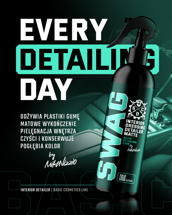 SWAG Basic Interior Dressing Detailer Matte 500ml - czyści i konserwuje