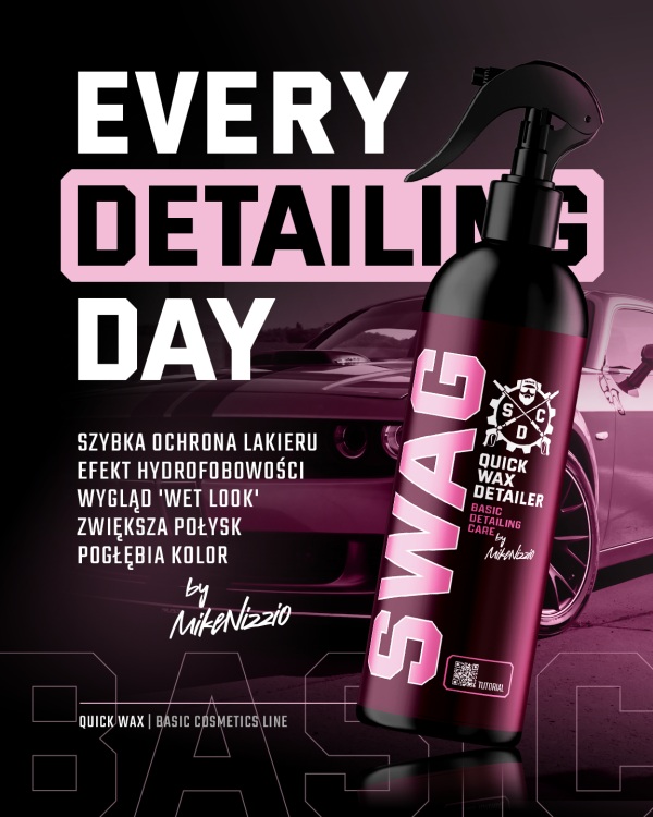 SWAG Quick Wax Detailer 500ml - wosk syntetyczny w płynie