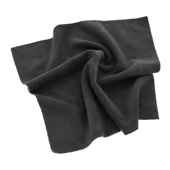 MR RAG 40X40 Mikrofibra Black Edgeless 380GSM BEZSZWOWA - zestaw 12 sztuk