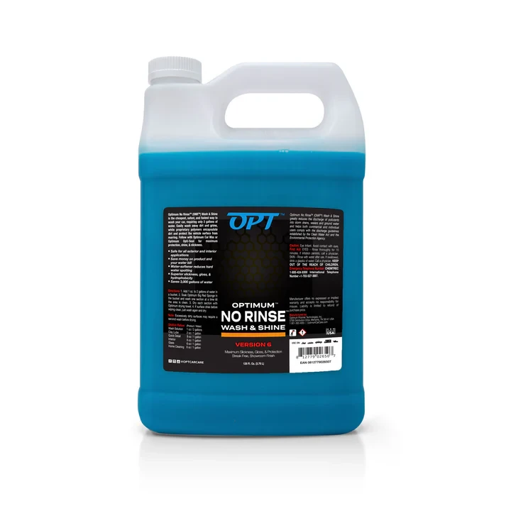 Optimum No Rinse Car Wash 3,76L Rev 6 - Szampon do mycia samochodu bez spłukiwania