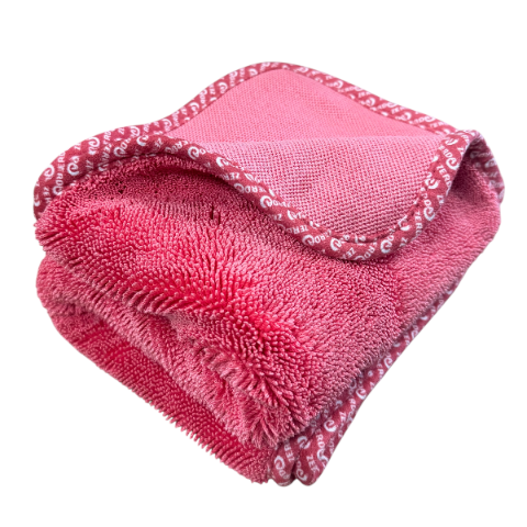 ZERDA Twist Loop1L 50x75 cm, 1000 GSM (PINK) – ręcznik do osuszania lakieru