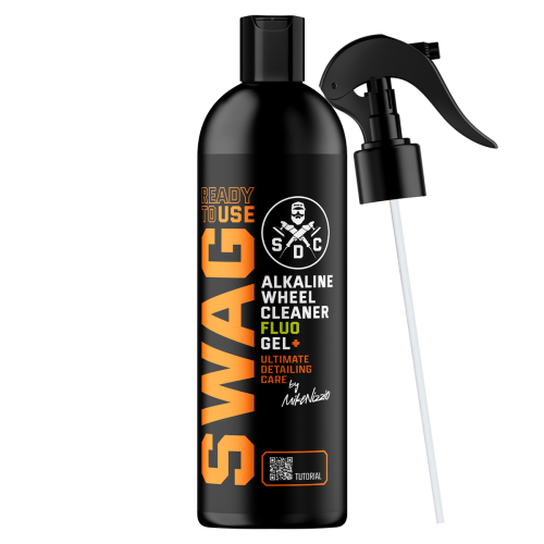 SWAG Alkaline Wheel Cleaner Fluo GEL+ RTU V.2 500ml - środek do czyszczenia felg