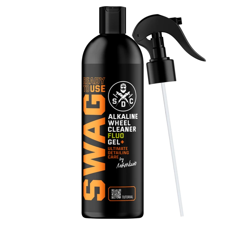 SWAG Alkaline Wheel Cleaner Fluo GEL+ RTU V.2 500ml - środek do czyszczenia felg