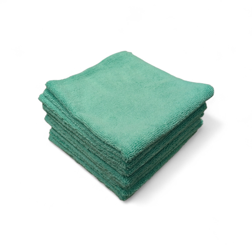 Kaja Mikrofibra Bezszwowa 40X40cm 300GSM Zielona - zestaw 10 sztuk
