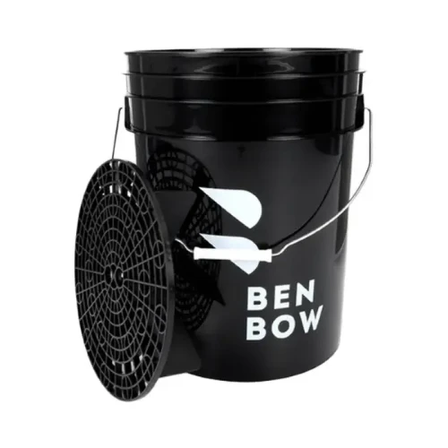 BenBow Czarne Wiadro Do Mycia Z Separatorem 20L