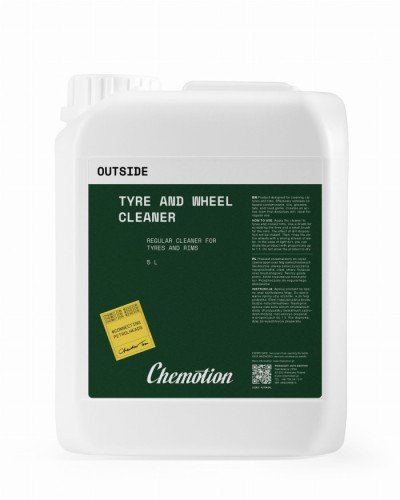 Chemotion Tyre And Wheel Cleaner 5L - Środek Do Czyszczenia Opon i Felg