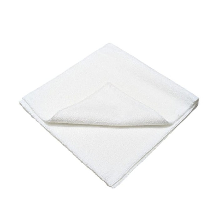 Price Drop Mikrofibra Bezszwowa Falcon Pure White 360GSM 40x40