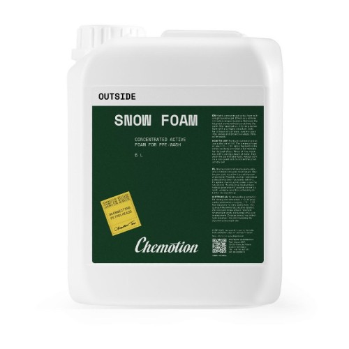 Chemotion Snow Foam 5L – Zasadowa Aktywna Piana do Mycia Wstępnego