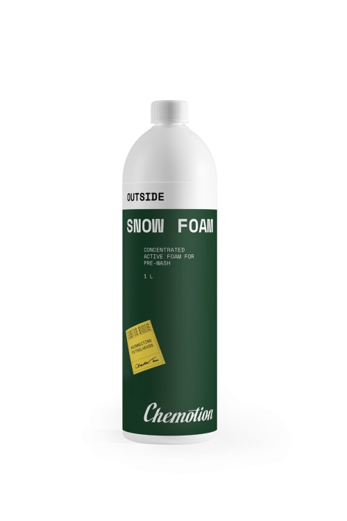 Chemotion Snow Foam 1L – Zasadowa Aktywna Piana do Mycia Wstępnego