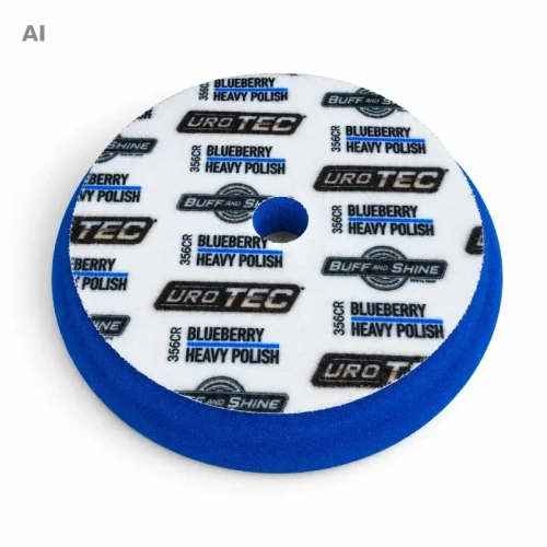 Buff and Shine UroTec Pad Blue Mocny 75mm 2szt. - gąbka polerska mocno tnąca