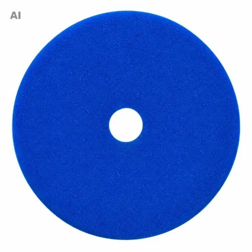 Buff and Shine UroTec Pad Blue Mocny 125mm - mocno tnący pad polerski one step
