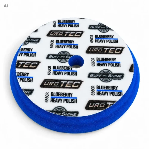 Buff and Shine UroTec Pad Blue Mocny 150mm - mocno tnący pad polerski one step
