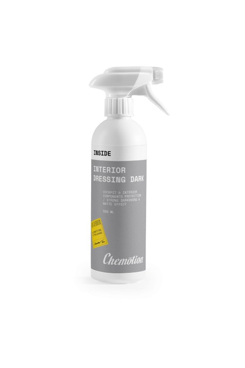 Chemotion Interior Dressing Dark 500ML - Środek Do Zabezpieczenia Plastików Mocno Przyciemniający Matowy