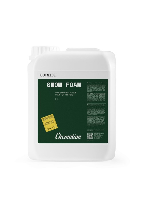 Chemotion Snow Foam 5L – Zasadowa Aktywna Piana do Mycia Wstępnego