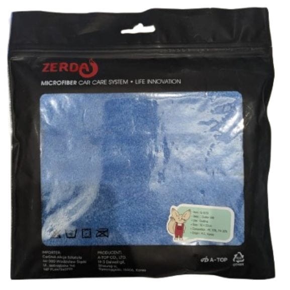 Zerda Rękawica Do Czyszczenia Skór i Plastików Premium
