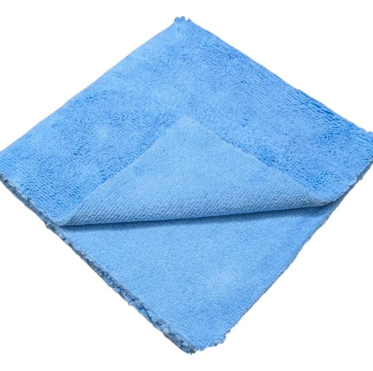 Mikrofibra Bezszwowa Coyote 380GSM 40x40 Niebieska (Długi Włos)