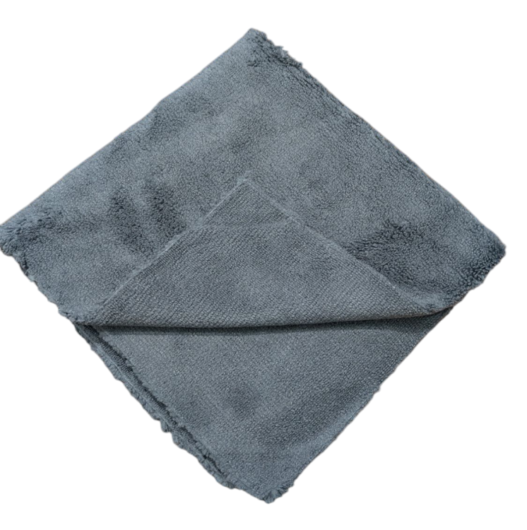 Mikrofibra Bezszwowa Coyote 380GSM 40x40 Szara (Długi Włos)