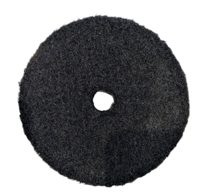 CarDna Kosa Futro Black/Blue Mocna 125MM - futro polerskie hybrydowe mocno tnące