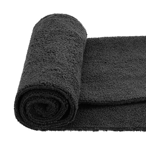 MR RAG 40X40 Mikrofibra Black Edgeless 380GSM BEZSZWOWA