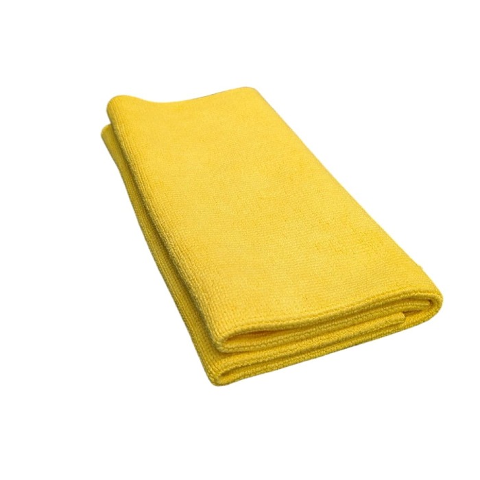 Mikrofibra Bezszwowa Perłowa 380GSM 40x40 Żółta - Idealna Do Powłok