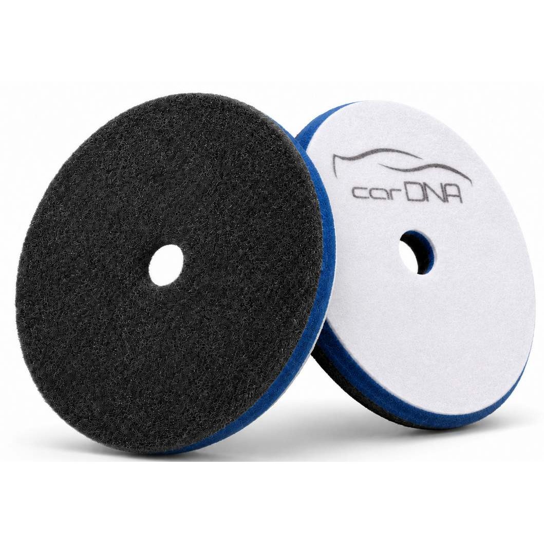CarDna Kosa Futro Black/Blue Mocna 150MM - futro polerskie hybrydowe mocno tnące